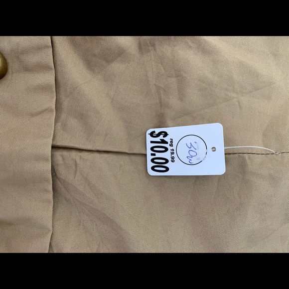 Vintage cream pleated skirt - Picture 2 of 3